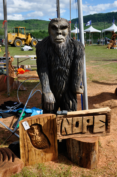 NOP carving - ape